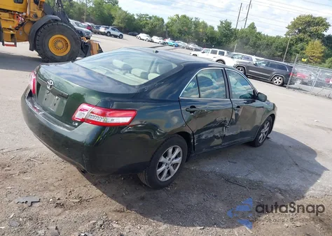 2011 Toyota Camry Le from USA, damaged, VIN 4T1BF3EK5BU622510